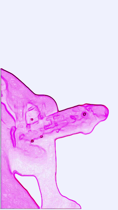 Pink dick wants psychedelic mouth