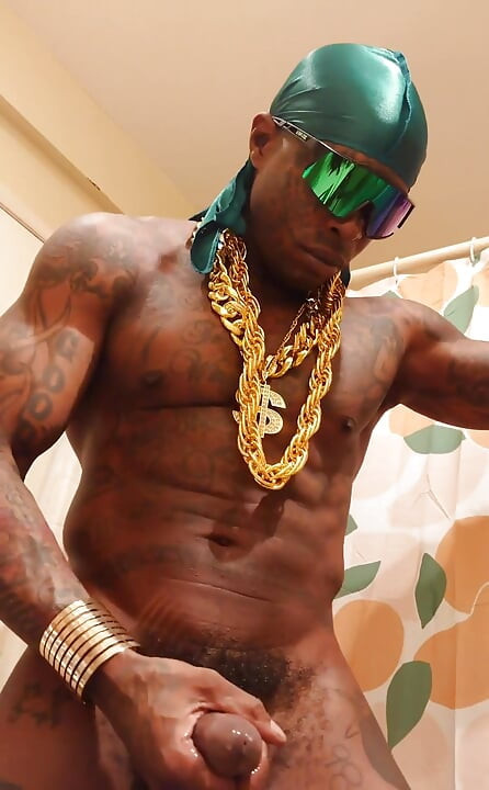 Big Black Hairy Cock Worship Hallelujah Johnson (Deja Vu) Tall Dark Chocolate Muscles Tattoos Hairy BBC Hallelujah Johnson Mastu