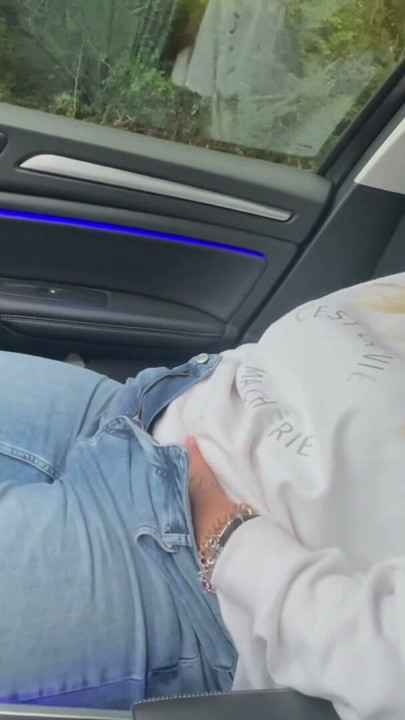 Outdoor masturbation satisfyer horny wet dirty shaking twitching moaning from the sight of Clyde's going crazy and his cock gets hard | Clip 1