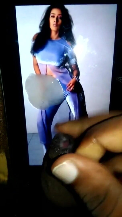 Jaw-dropping moment from "horny cum tribute to the mast maal Manisha Koirala"