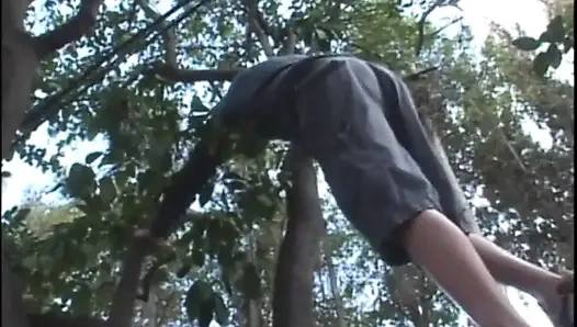 Sexy MILF with Glasses Rides a Young Cock