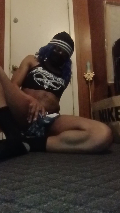 cutie trans femboy undies tease