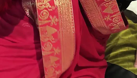 Sassy Riya Wearing Saare