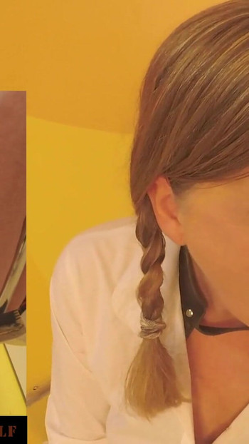 Must-see moment from "Huge load of cum in mouth and face of the Little Sunshine MILF"