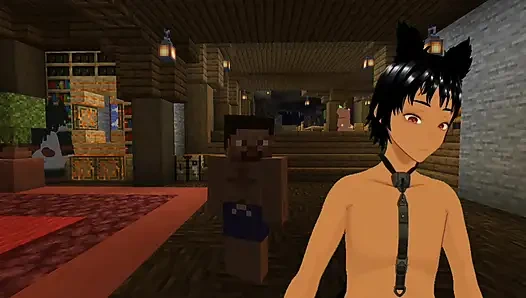 Minecraft Sexcraft The Jenny Mod  - Seeing what Cassie has to offer with her massive tits