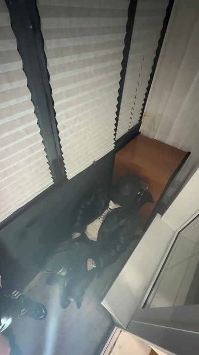 Leather Biker Piss on Leather Scally Chav Guy