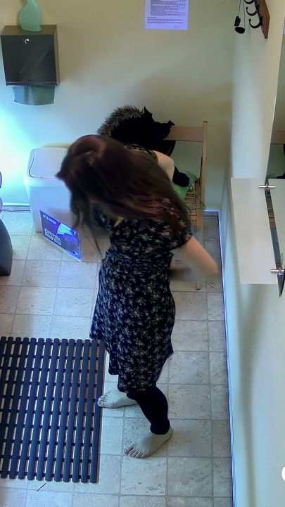 Czech Solarium 154: Brunette Gives Us One Last Show