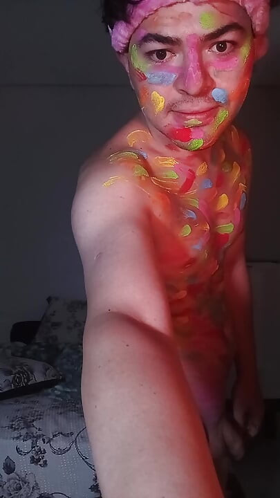 nanasin zinid rainbow fantasy with cum show