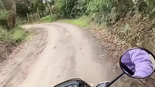 We look for a place in the woods and suck his dick