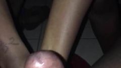 Dirty talk and jerk off with cumshot