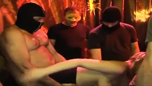 Mature Babe Fisted Deep Until Squirting Wildly in Group Frenzy