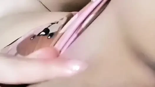 My stepdad sucks my tits