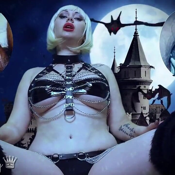 Growing your addiction to BBC! You are addicted to BBC sucking! (Hallowen version)