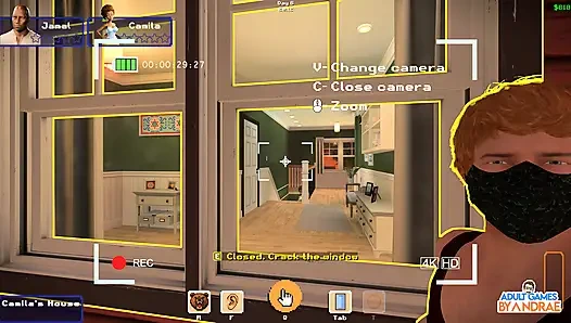 Ep4: Camila's Garden Workout - My Sexy Neighbour 2 (gameplay)