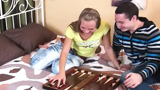 Young Slut Takes Massive Load Deep Inside Her Pussy