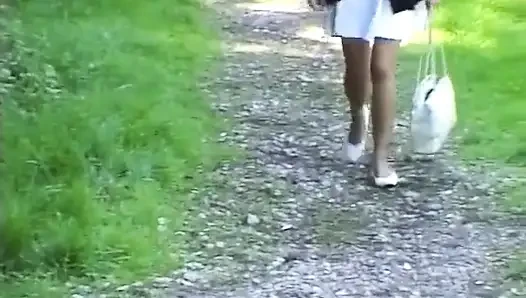 Piss Pants on Grass