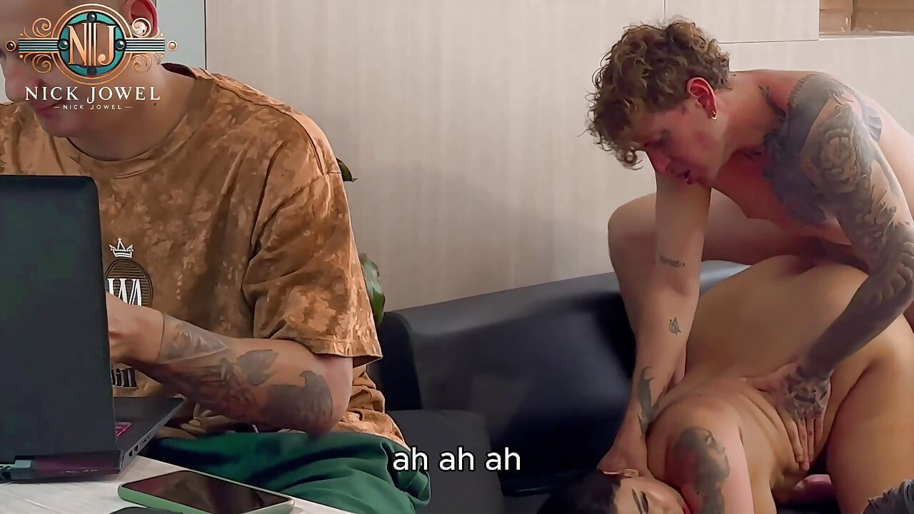 I Fuck My Friend's Wife While He Works on the Computer