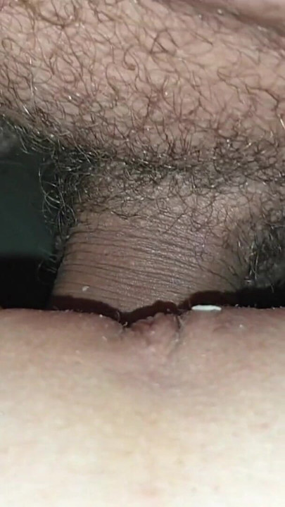 My boyfriend goes all the way in my cunt. Ice cubes and cum go into my. | Clip 2
