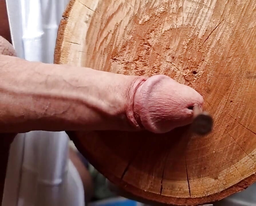 Cock on Big Nail