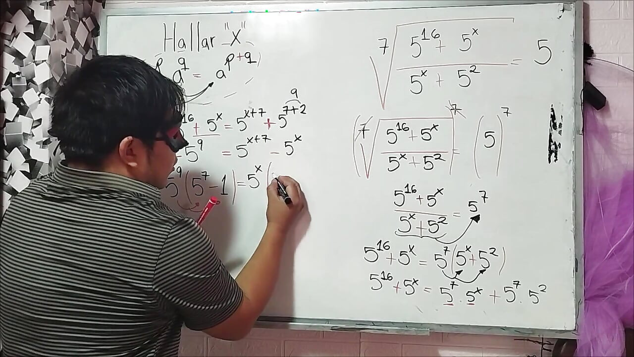 23 Algebra: Radiation Exercise - Sexual Mathematics