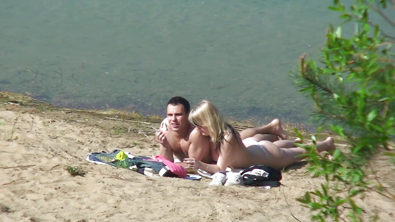 Little slut needs a big cock outdoor!