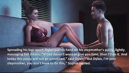 A Wife and Stepmother Real Fucking Sophia Seduces Dyl, Even in the Middle of Night