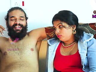 Mătușa indiană face sex cu un prieten