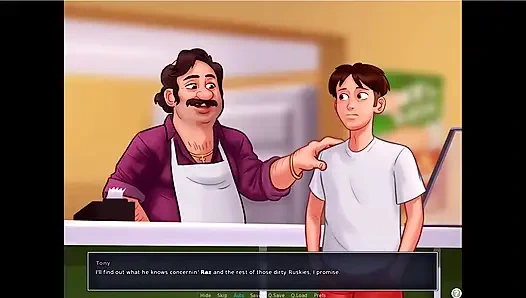 Summertime saga - Eva had her baby ... Johannes fucked Maria while tony was there