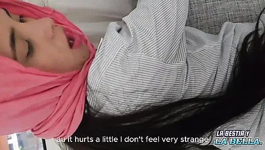 Muslim Virgin Meets a Cock for the First Time and Sucks Me off and Shoves It in Her Tight Pussy