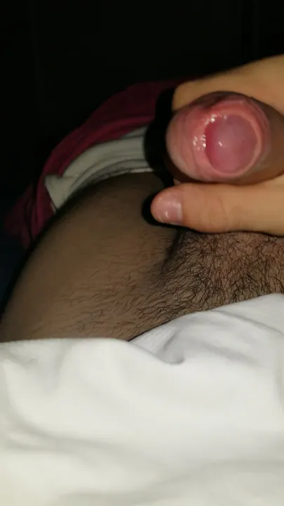 Cumshot on friend's cousin's bra