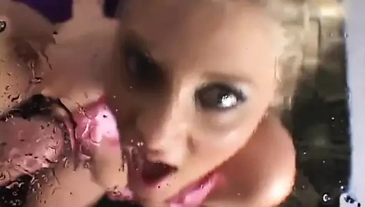 Sexy blonde loves big dick just in mouth