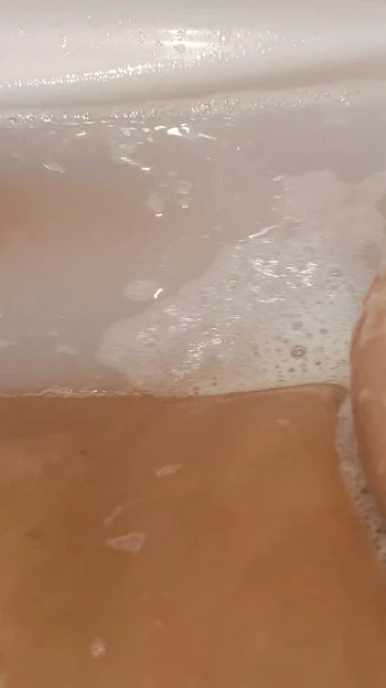 Must-see moment from "I invited my neighbor to come into my bathroom and look at my body. He watches me and jerks off his"