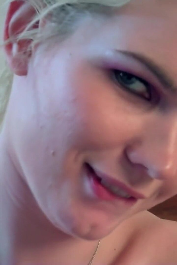 Exposing and Playing with Her Tits Until I Cum Over Them
