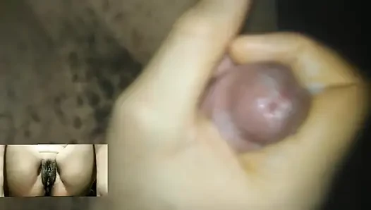 Teenager 18 masturbating on a video call