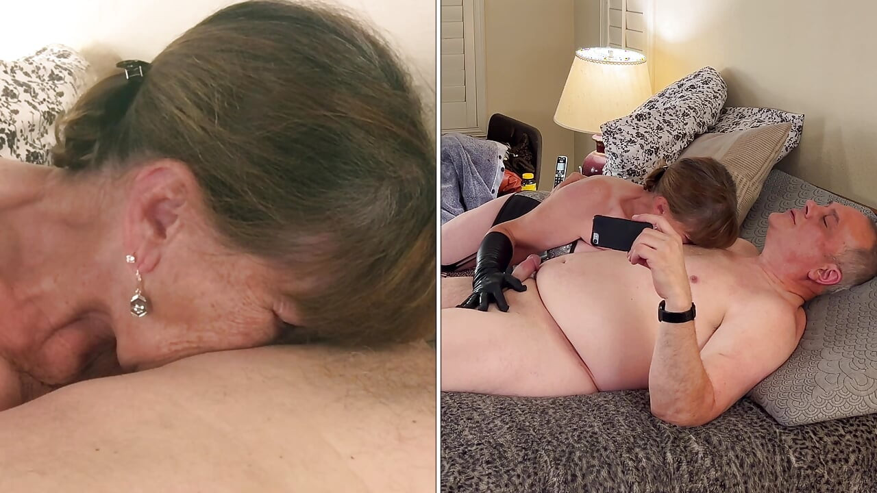 Oma Carmen: uitstekende pikzuigende geile gilf 92125cams24m