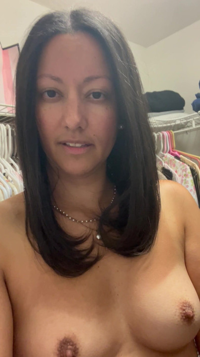 In the closet