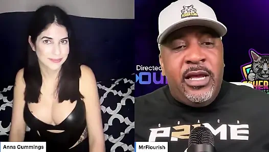 Mrflourish Podcast "the Morning After" mit Erwachsenen-Gast-Star anna cummings