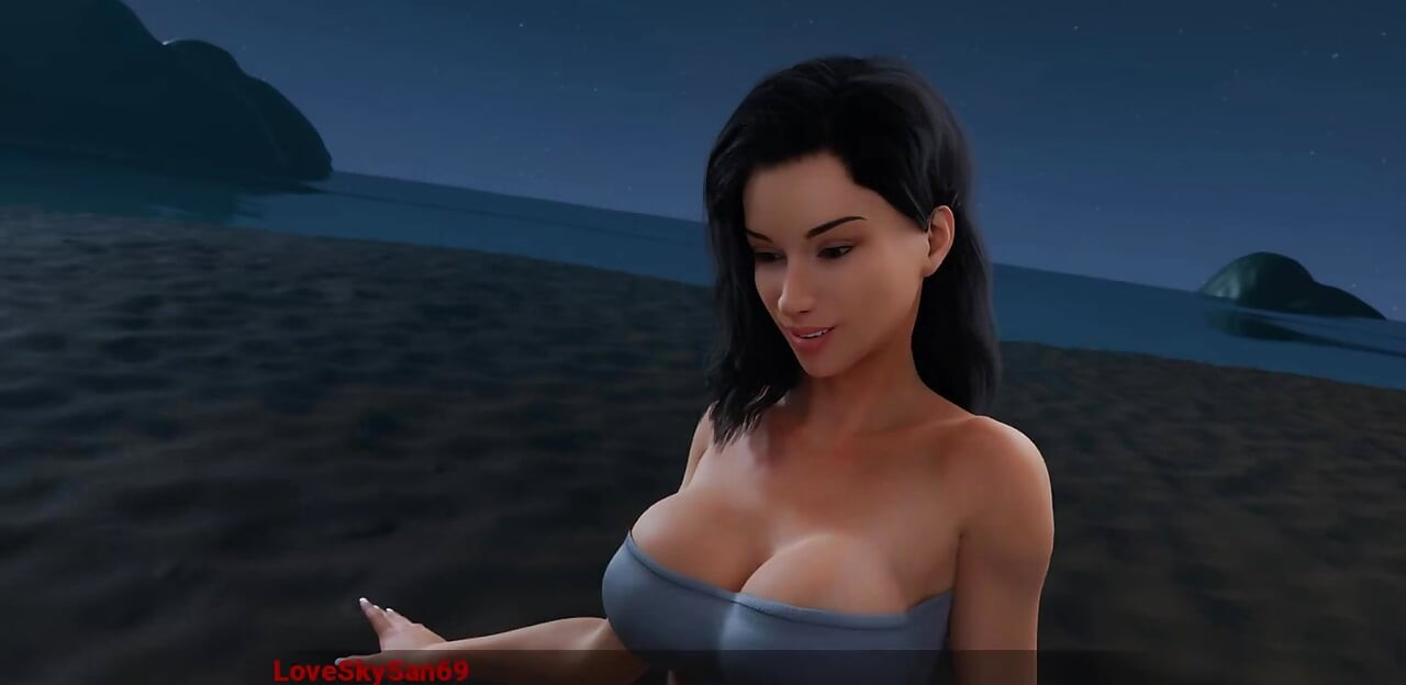 Away From Home 25 Part 113 Fucking My Maid in the Night on the Beach by Loveskysan69