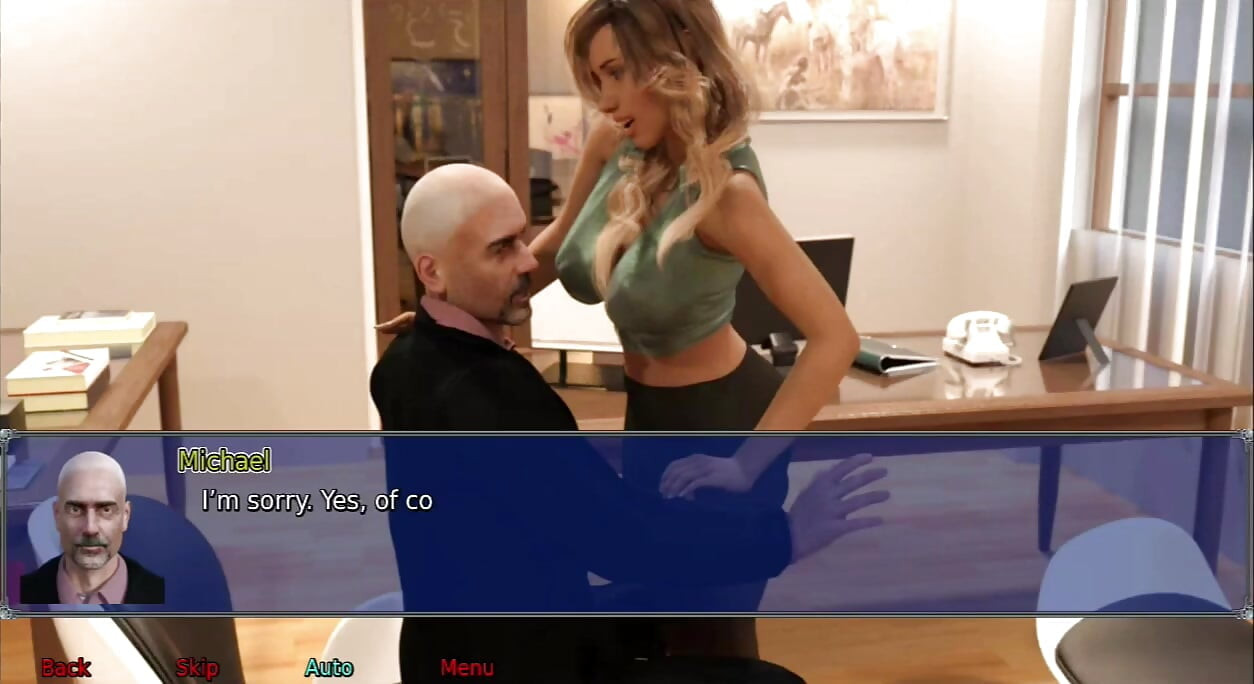 The office wife #17 - Stacy and Jason fucked after dinner.