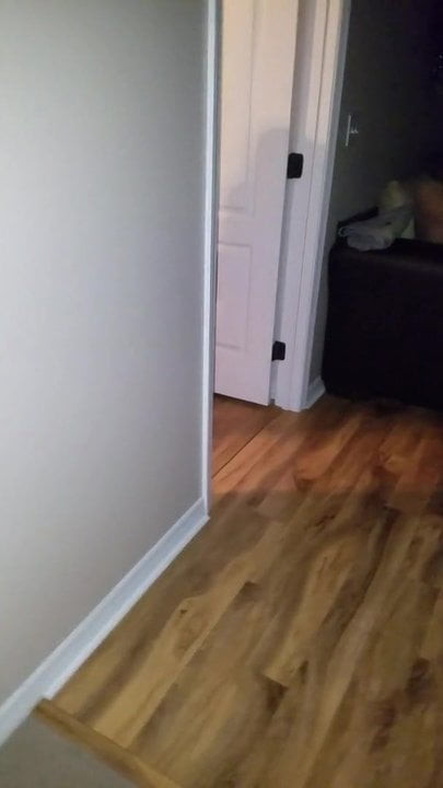 Walking and shaking her ass