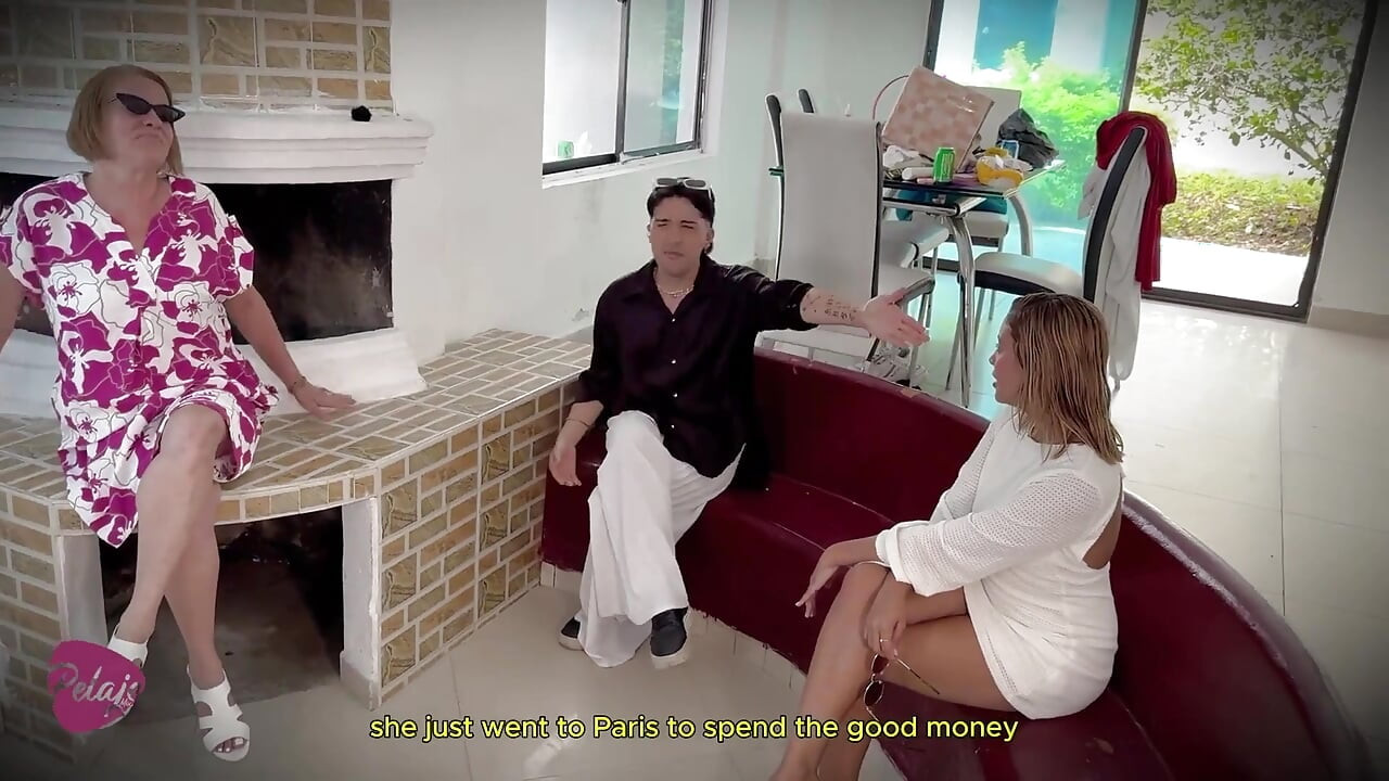 Step-siblings Compete Sexually to See Who in the Family Will Get Their Grandmother's Inheritance.