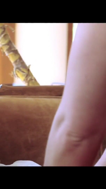 Jaw-dropping moment from "BLONDE SCREAMS IN PLEASURE AS A HUGE COCK DRILLS HER PUSSY"