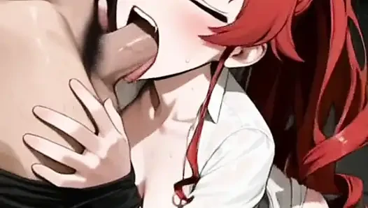 Hentai anime - My girlfriend gets fucked for the first time in a hotel by her friend