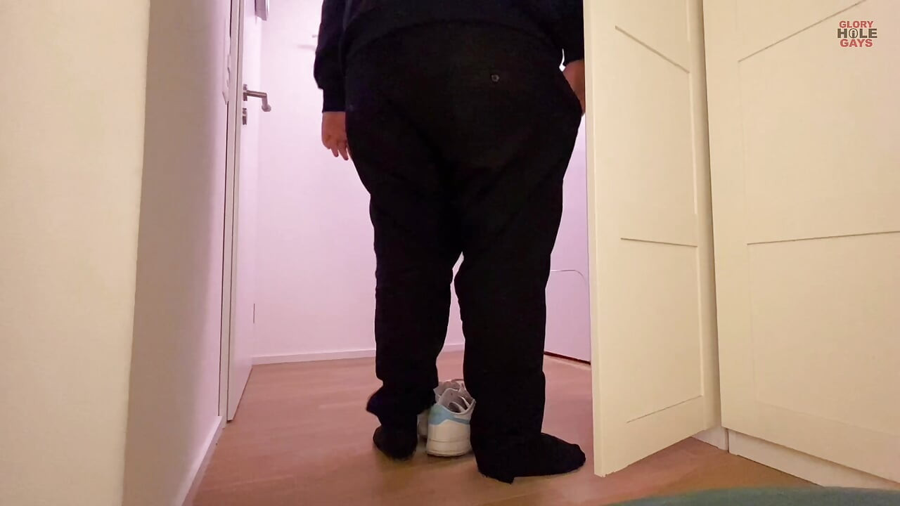 Young chubb with small but very stiff juicy cock