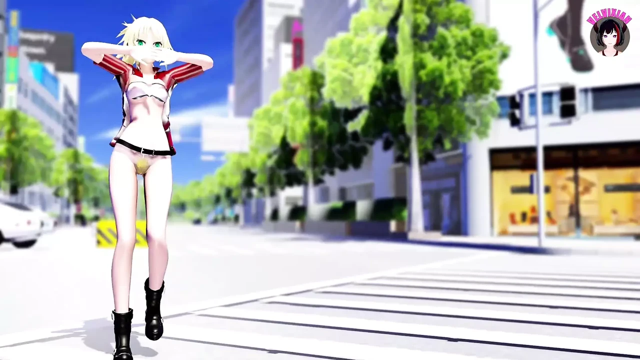 FGO Mordred - Sexy Girl Dancing (3D Hentai)