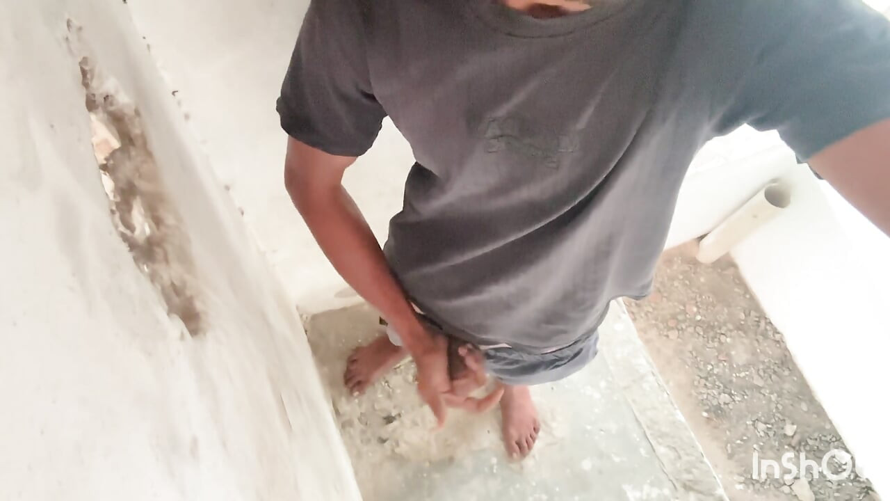 Indian boy masterbation in a different way and enjoy it