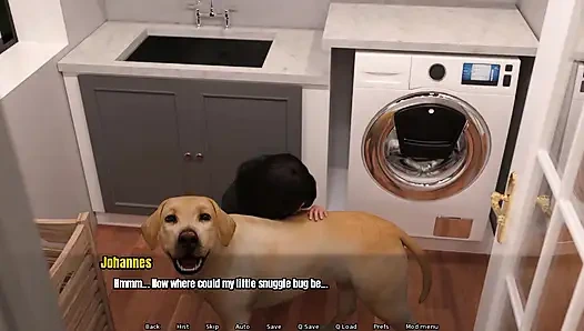 Omas haus: Ich kann nicht glauben, dass sie so auf mir sitzt.