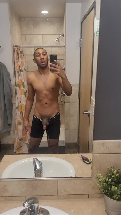 Miguel Brown Public Gym Naked