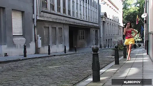 Pocket Sized Starlet Lauryn May Fists Her Own Asshole