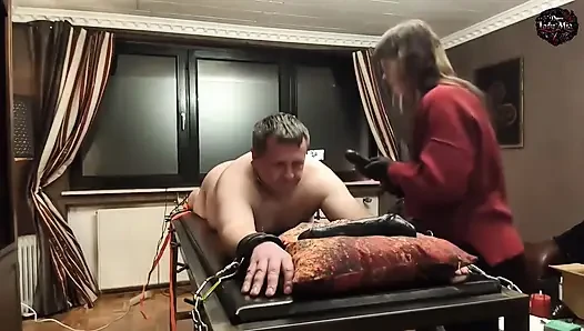 Domlady Mia - Punishment of Terror for the Slave - Training: Ass Fucked with the Fucking Machine - Part 2